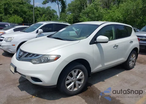 2012 Nissan Murano S из США, поврежденный, VIN JN8AZ1MU2CW107828
